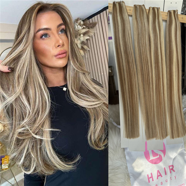 European Raw Human Hair Genius Weft Hair Extension P18/60