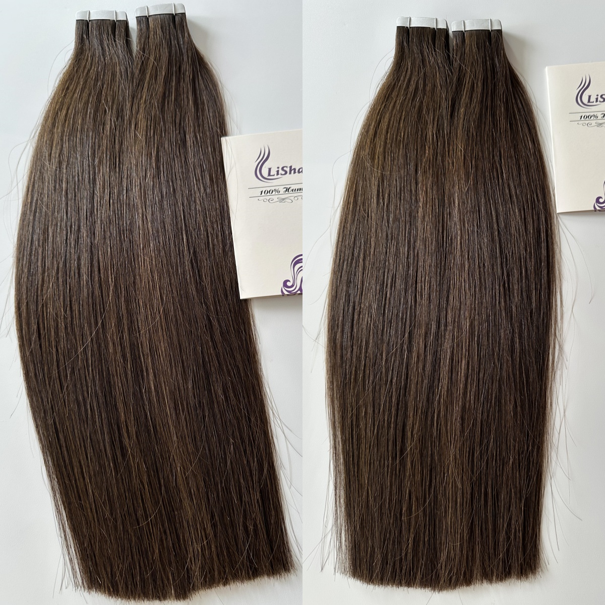 Highlights Color Human Hair Tape Ins Drop Shipping Vendor Top Quality European Raw Human Hair Weft Extension Aligned Cuticle