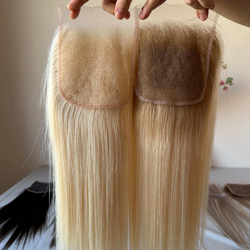 Raw Virgin Cuticle Aligned Natural Color Free Part Swiss Hd Lace 5x5'' mesh integration