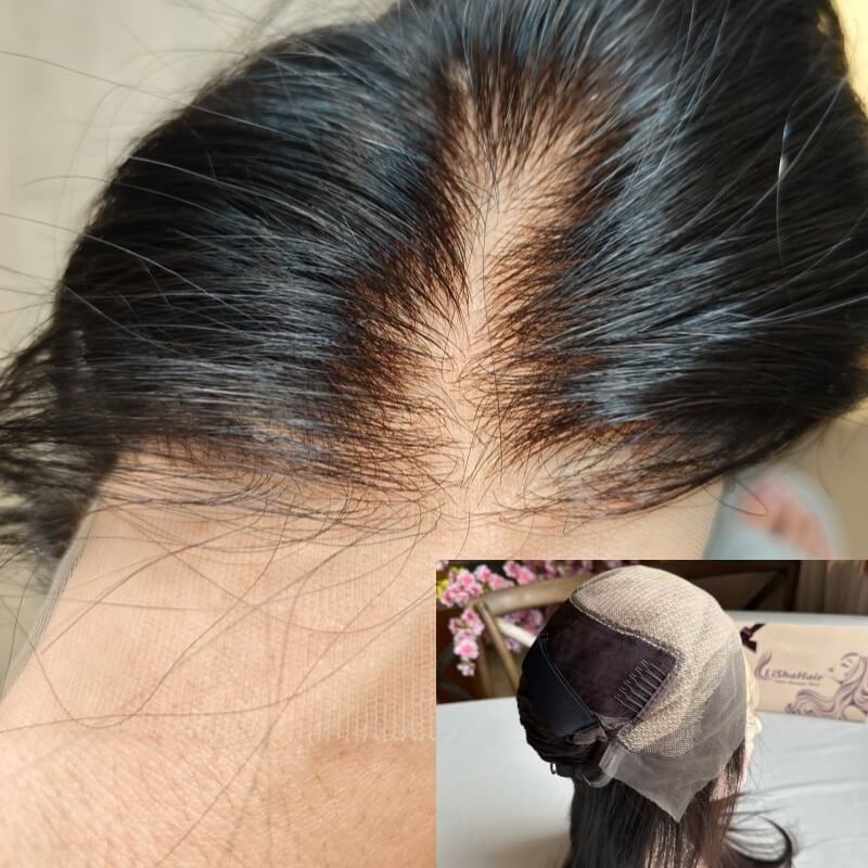 2026 Hot Sale European Raw human hair natural color invisible knots HD lace wig Cuticle aligned Human Hair